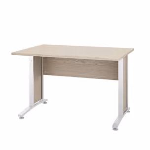 Biurko PRIMA 120 - dąb sonoma/biały