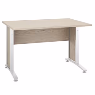 Biurko PRIMA 120 - dąb sonoma/biały