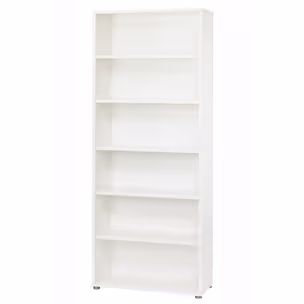 Regał PRIMA 5 (221/89 cm) - biały