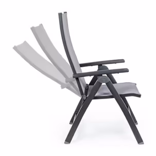 Krzesło składane CRU CHARCOAL - czarny