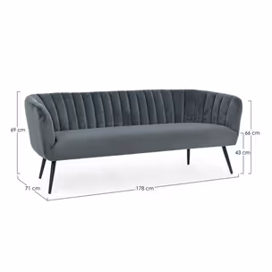 Sofa AVRIL - szary