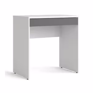 Biurko FUNCTION PLUS - biały/szary
