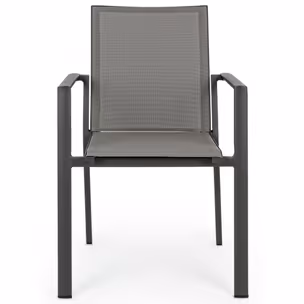 Krzesło ogrodowe KONNOR CHARCOAL