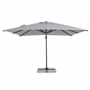 Ines parasol 3X3 w kolorze jasnoszarym