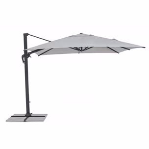 Ines parasol 3X3 w kolorze jasnoszarym