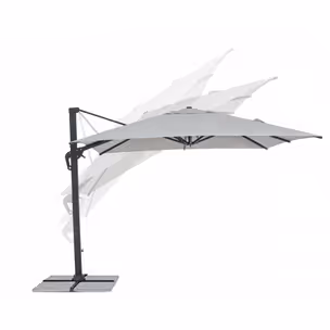 Ines parasol 3X3 w kolorze jasnoszarym