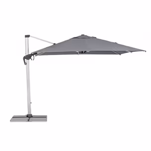 Parasol ogrodowy INES 3x3 - ciemnoszary