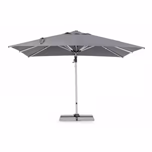 Parasol ogrodowy INES 3x3 - ciemnoszary