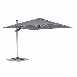 Parasol ogrodowy INES 3x3 - ciemnoszary