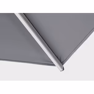 Parasol ogrodowy INES 3x3 - ciemnoszary