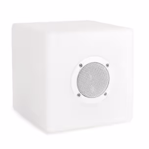 Lampa LED CUBE 20x20 z głośnikiem