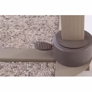Parasol ogrodowy SARAGOZZA 4x3 - beżowy