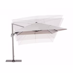 Parasol ogrodowy SARAGOZZA 4x3 - beżowy