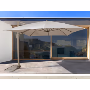 Parasol ogrodowy SARAGOZZA 4x3 - beżowy