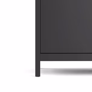 Szafa 3-drzwiowa MADRID 3D - czarny mat