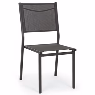 Krzesło ogrodowe HILDE CHARCOAL - antracyt