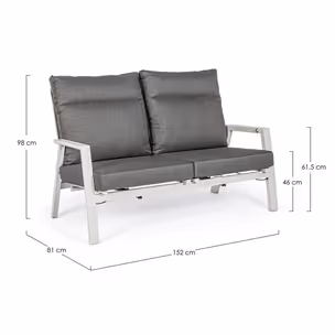 Sofa ogrodowa LUNAR