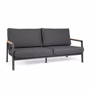 Sofa do ogrodu JALISCO - ciemnoszary
