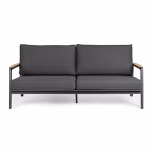 Sofa do ogrodu JALISCO - ciemnoszary