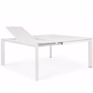 Stół rozkładany KONNOR WHITE 160x110/160