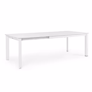 Stół rozkładany KONNOR WHITE 160-240x100