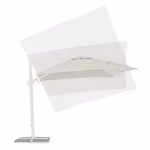 Parasol do ogrodu EDEN WHITE 3x3