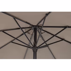 Parasol do ogrodu KALIFE TAUPE 3 m