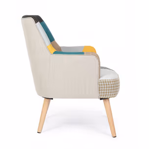 Fotel GALATEA - patchwork