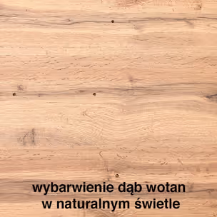Szafa 2-drzwiowa LIVORNO 2 szuflady - dąb wotan/czarny