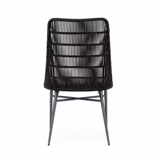 Krzesło ogrodowe TABLITA CHARCOAL - czarny/szary