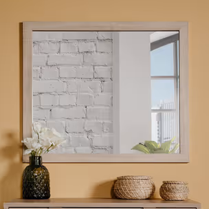 Lustro wiszące BALI 80x70 - dąb sonoma
