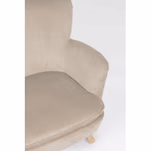 Fotel CHENILLE - taupe