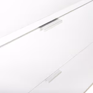 Komoda GÖTEBORG 3D3S 200 cm - biały mat/dąb sonoma