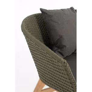 Sofa ogrodowa COACHELLA - zielony