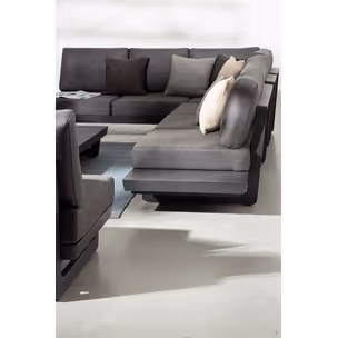 Sofa ogrodowa INFINITY - grafitowy
