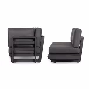 Sofa ogrodowa INFINITY - grafitowy