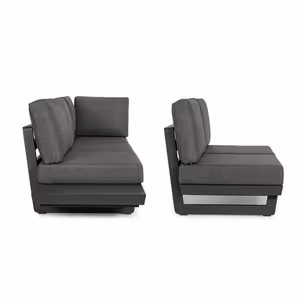 Sofa ogrodowa INFINITY - grafitowy