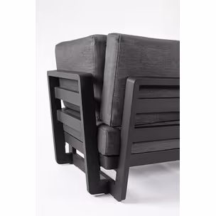 Sofa ogrodowa INFINITY - grafitowy