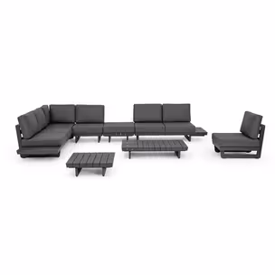 Sofa ogrodowa INFINITY - grafitowy
