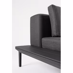 Sofa ogrodowa MATRIX - grafitowy