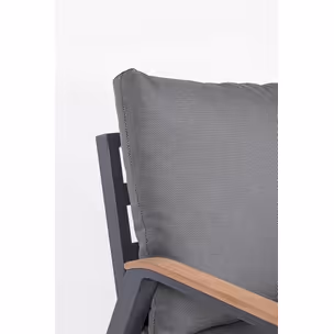 Sofa ogrodowa JACOB - szary/antracyt