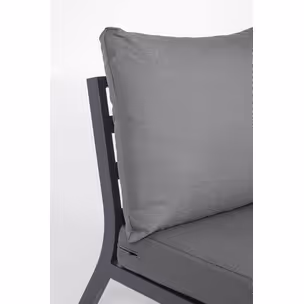 Sofa ogrodowa JACOB - szary/antracyt