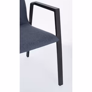 Krzesło ogrodowe ODEON CHARC-DENIM