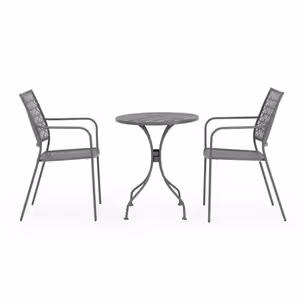 Stolik ogrodowy LIZETTE DARK OLIVE Ø60