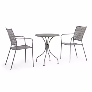 Stolik ogrodowy LIZETTE DARK OLIVE Ø60