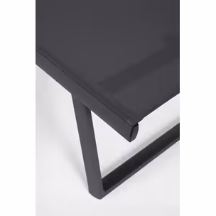 Leżak ogrodowy TAYLOR DARK GREY