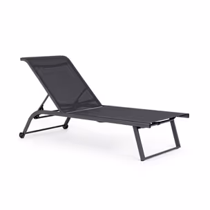 Leżak ogrodowy TAYLOR DARK GREY