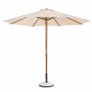 Parasol ogrodowy SYROS NATURAL 3 m