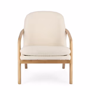 Fotel ELAIDE PURE - kremowy