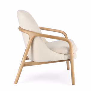 Fotel ELAIDE PURE - kremowy